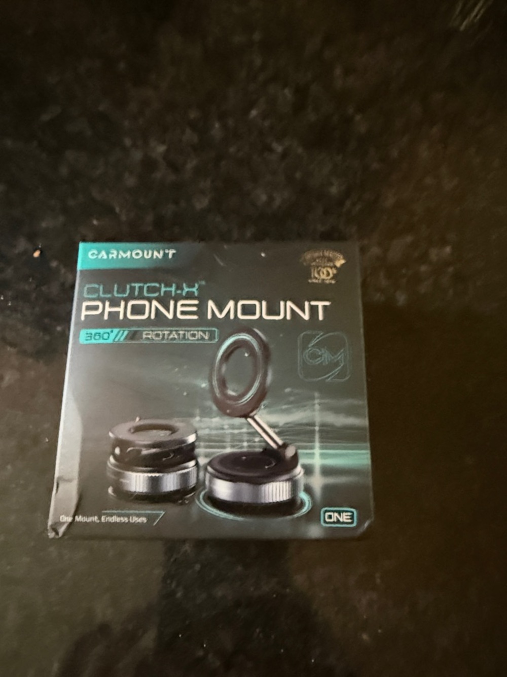 Clutch-X Phone Mount - Black
